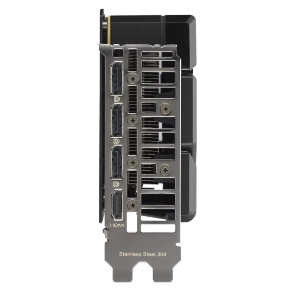ASUS Dual GeForce RTX 5060 Ti 16GB GDDR7 OC – Zadný panel s výstupmi