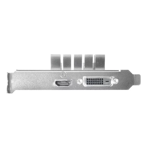 ASUS GeForce GT 1030 2GB – Zadný panel grafickej karty s výstupmi HDMI a DVI-D