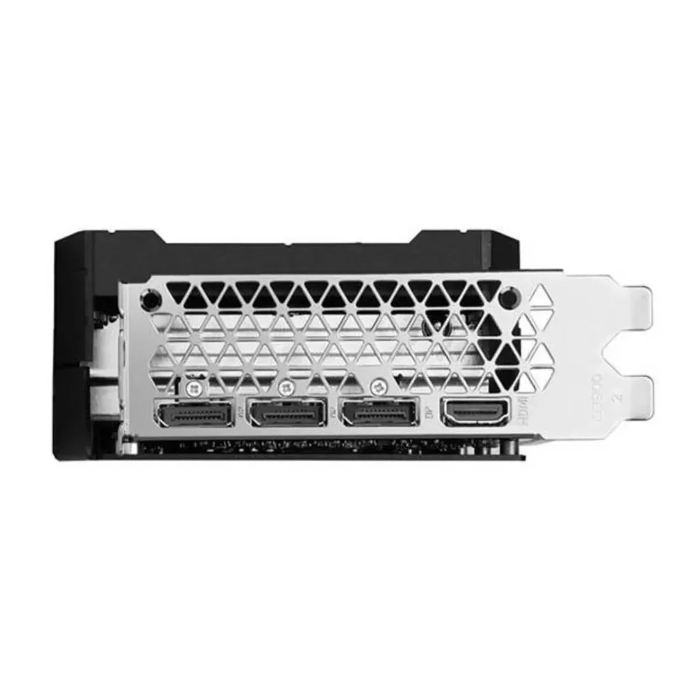 Biostar GeForce RTX 3070 8GB – zadný panel s výstupmi HDMI a DisplayPort Biostar GeForce RTX 3070 8GB – zadný panel s výstupmi HDMI a DisplayPort