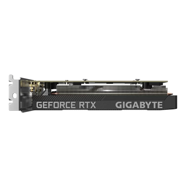 GIGABYTE GeForce RTX 3050 OC Low Profile 6G - bočny pohľad na kartu