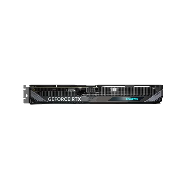 GIGABYTE GeForce RTX 5060 Ti GAMING OC 16G - Horný pohľad na grafickú kartu s logom GeForce RTX