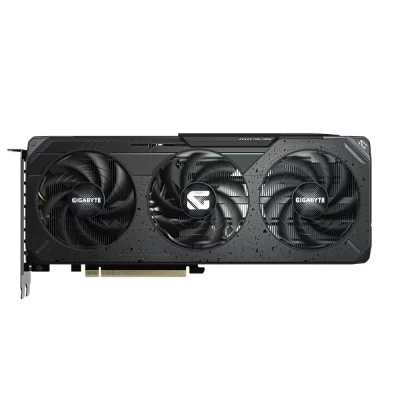 GIGABYTE GeForce RTX 5060 Ti GAMING OC 16G - Predný pohľad na grafickú kartu s troma ventilátormi