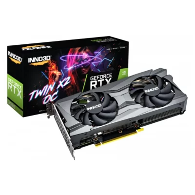 Inno3D GeForce RTX 3060 TWIN X2 OC 12GB - Balenie grafickej karty s dvoma ventilátormi