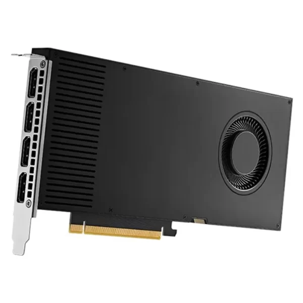 Lenovo Nvidia RTX A4000 16 GB – Bočný pohľad na grafickú kartu