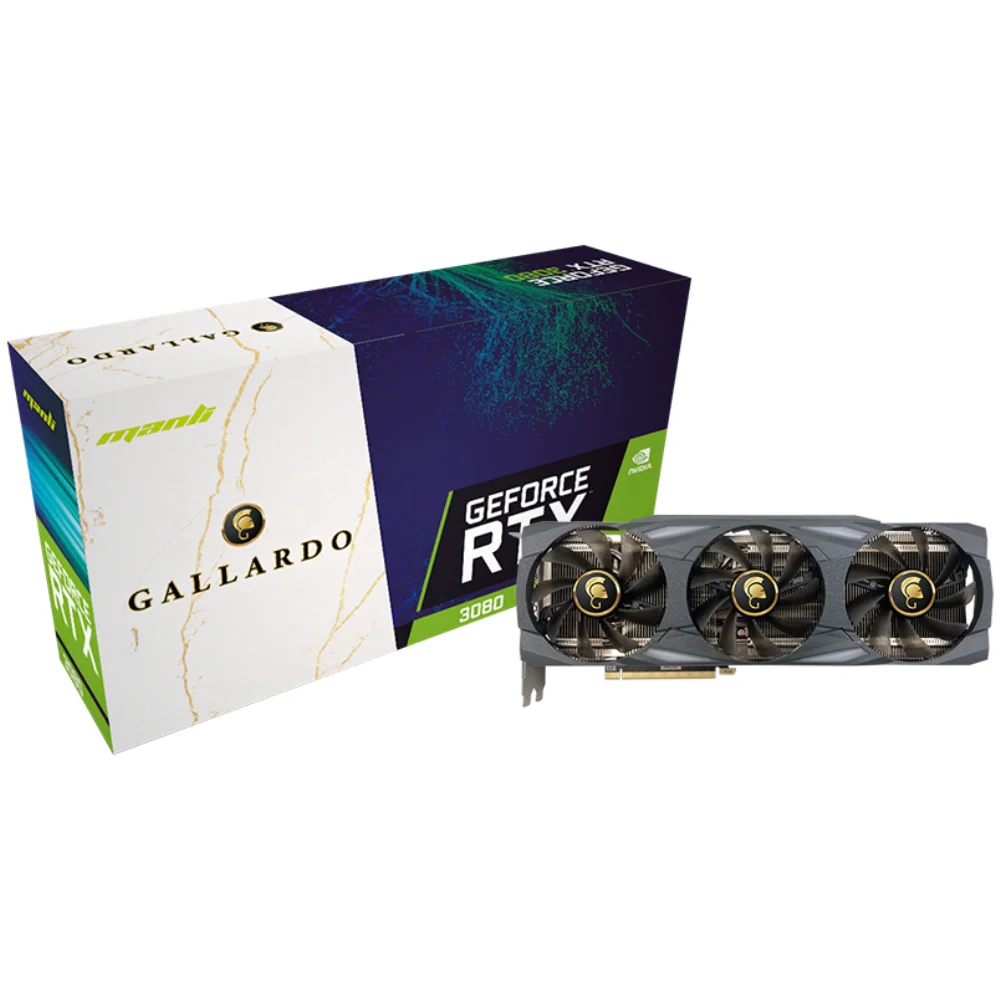 Manli GeForce RTX 3080 Gallardo 10 GB – Grafická karta s krabicou s označením Gallardo Manli GeForce RTX 3080 Gallardo 10 GB – Grafická karta s krabicou s označením Gallardo