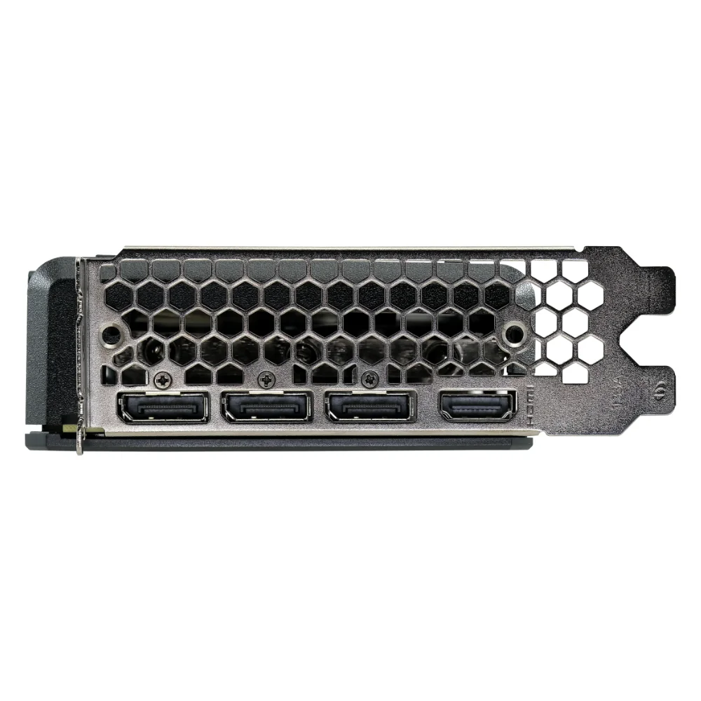 Palit GeForce RTX 3060 Dual 12GB – Detail výstupných portov grafickej karty Palit GeForce RTX 3060 Dual 12GB – Detail výstupných portov grafickej karty