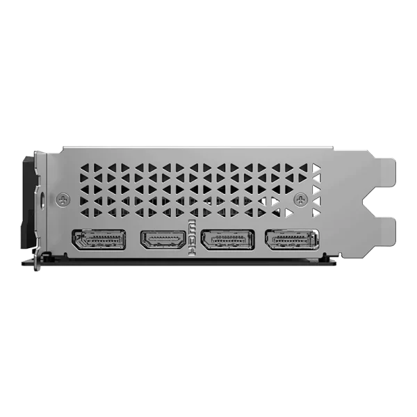PNY GeForce RTX 4060 8GB XLR8 Gaming VERTO – Výstupné porty: 3× DisplayPort, 1× HDMI na zadnom paneli