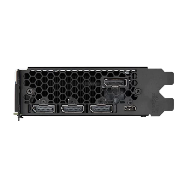PNY NVIDIA Quadro RTX 5000 16GB – Zadný panel s troma DisplayPortmi, USB-C a VirtualLink portom