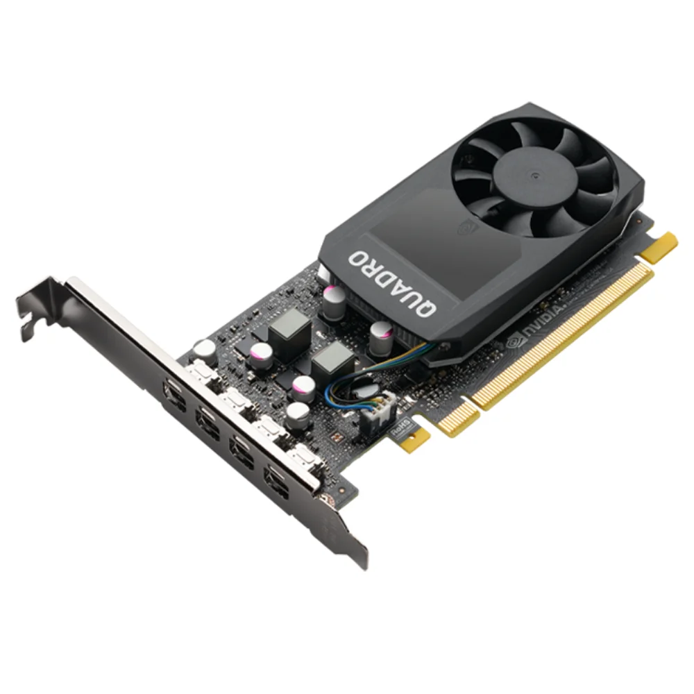 PNY NVIDIA Quadro P1000 V2 4GB – Pohľad na grafickú kartu so zobrazením chladenia PNY NVIDIA Quadro P1000 V2 4GB – Pohľad na grafickú kartu so zobrazením chladenia