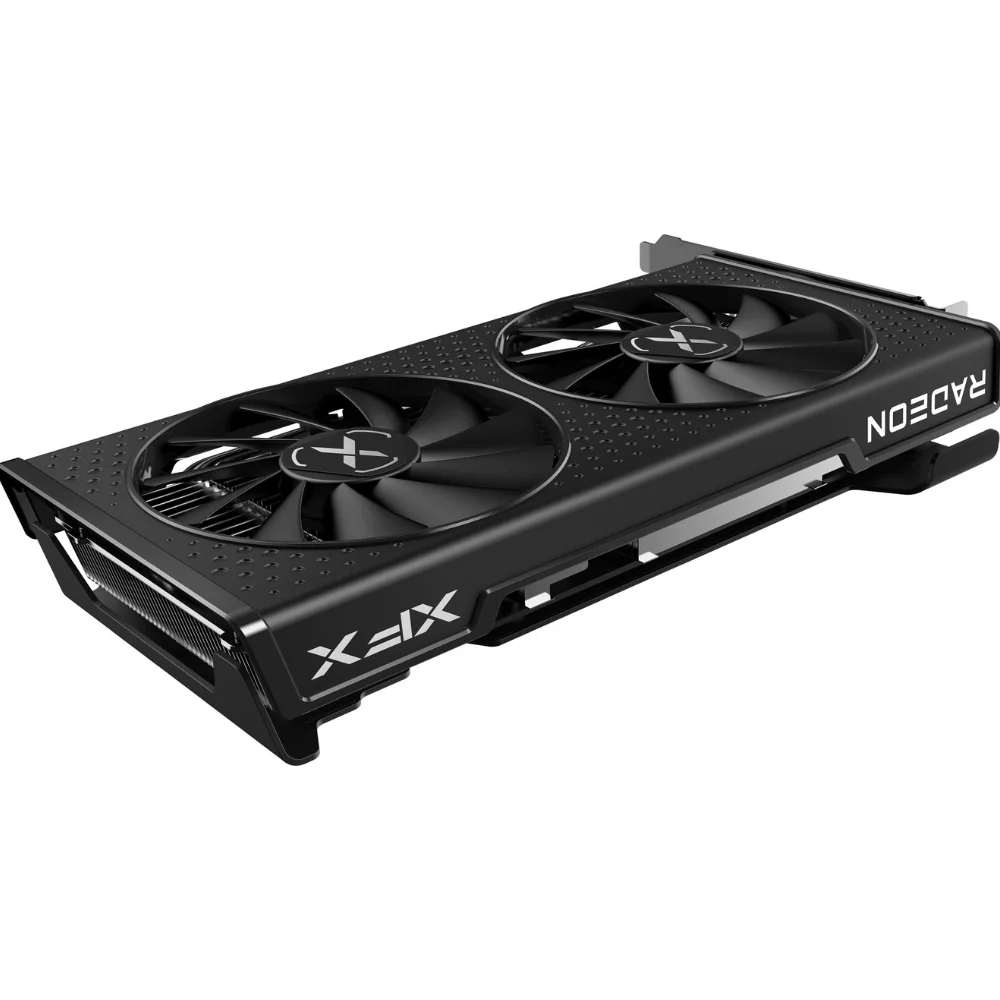 XFX SPEEDSTER SWFT 210 AMD Radeon RX 7600 8GB – Detailný pohľad na chladenie a dizajn ventilátorov XFX SPEEDSTER SWFT 210 AMD Radeon RX 7600 8GB – Detailný pohľad na chladenie a dizajn ventilátorov