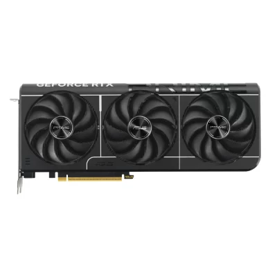 ASUS PRIME GeForce RTX 5080 16GB GDDR7 OC Edition - Predná strana grafickej karty spolu s ventilátormi