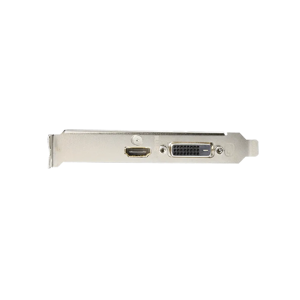 GIGABYTE GT 1030 Low Profile D4 2G- Pohľad na výstupne porty karty GIGABYTE GT 1030 Low Profile D4 2G- Pohľad na výstupne porty karty