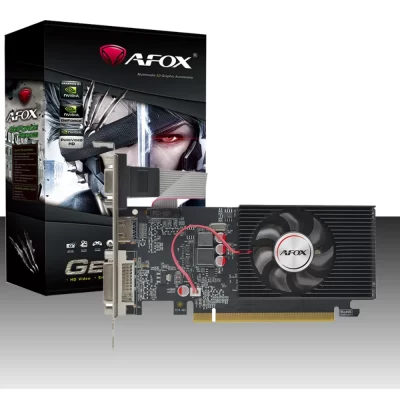 AFOX GT 220 1 GB – Grafická karta s balením v čiernom dizajne AFOX