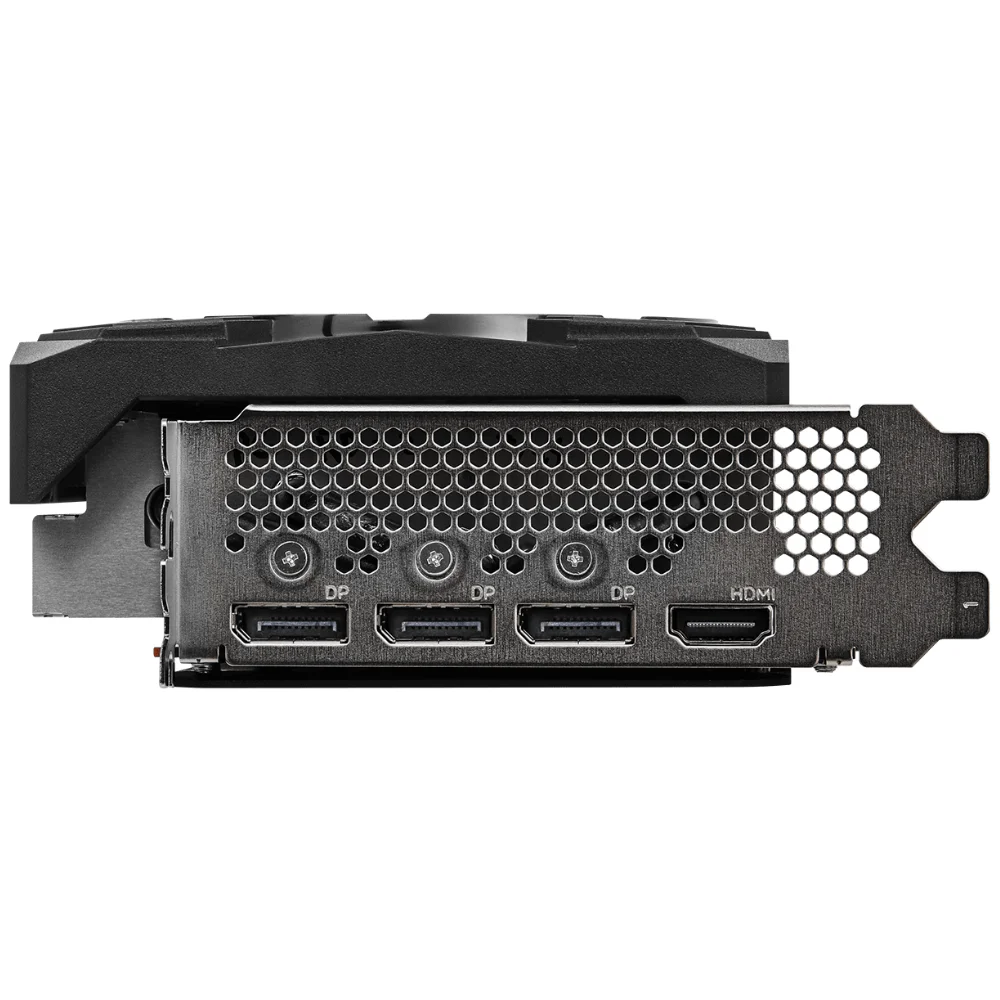 ASRock Intel Arc A770 Phantom Gaming 16 GB OC – Výstupy grafickej karty: 3× DisplayPort, 1× HDMI ASRock Intel Arc A770 Phantom Gaming 16 GB OC – Výstupy grafickej karty: 3× DisplayPort, 1× HDMI