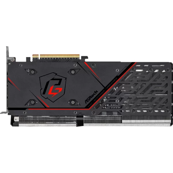 ASRock Intel Arc A770 Phantom Gaming 16 GB OC – Pohľad na zadnú stranu PCB