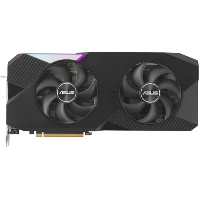 ASUS Dual Radeon RX 7900 XTX OC Edition 24GB GDDR6 – Pohľad na grafickú kartu s chladiacim systémom