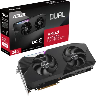ASUS Dual Radeon RX 7900 XTX OC Edition 24GB GDDR6 – Grafická karta s originálnym balením