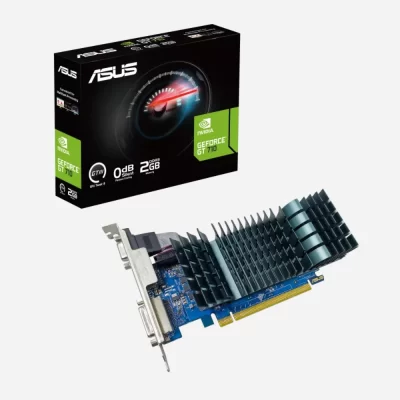 ASUS GeForce 710 2GB DDR3 EVO – Grafická karta s pasívnym chladičom a krabicou produktu
