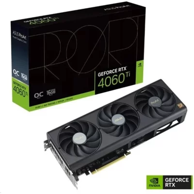 ASUS ProArt GeForce RTX 4060 Ti OC edition 16GB GDDR6 – Grafická karta s balením