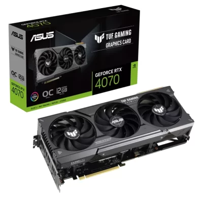 ASUS TUF Gaming GeForce RTX 4070 12GB GDDR6X OC – grafická karta a balenie