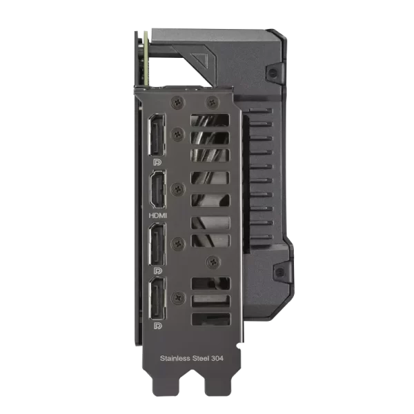 ASUS TUF Gaming GeForce RTX 4070 12GB GDDR6X OC – výstupy HDMI a DisplayPort