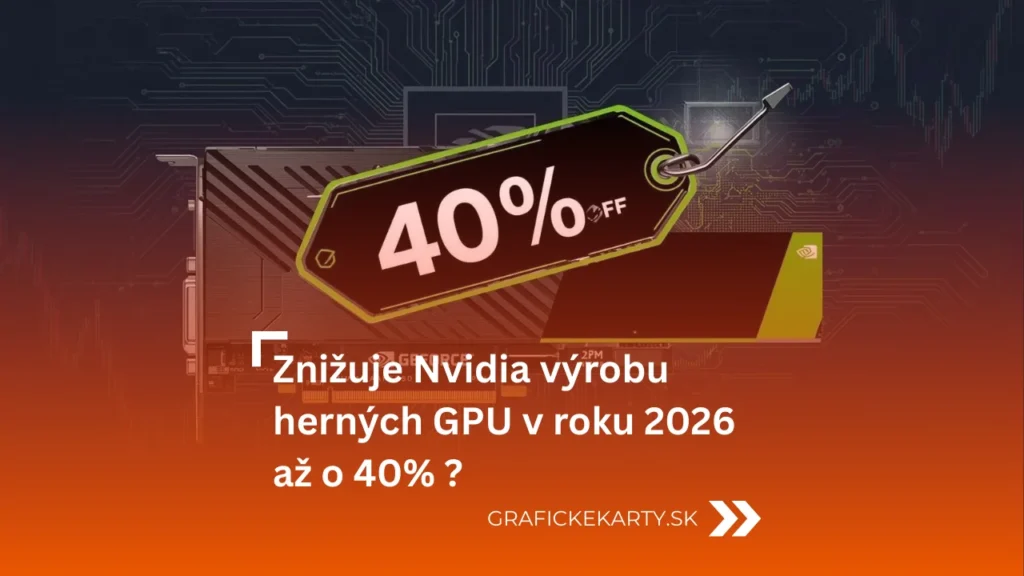 Dostupnosť NVIDIA GeForce RTX 50 - Ilustračný obrázok