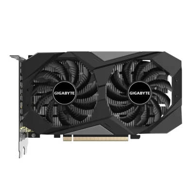 GIGABYTE GeForce RTX 3050 WINDFORCE OC 6G – Predný pohľad na grafickú kartu