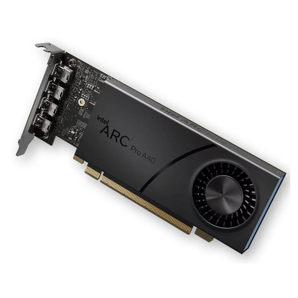 HP Intel Arc Pro A40 6 GB – Grafická karta s blower ventilátorom a kompaktným dizajnom HP Intel Arc Pro A40 6 GB – Grafická karta s blower ventilátorom a kompaktným dizajnom