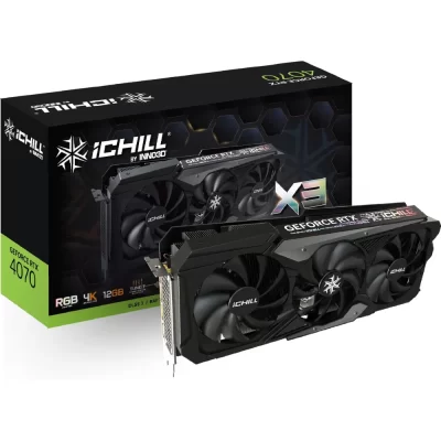INNO3D GeForce RTX 4070 iCHILL X3 12 GB – Balenie grafickej karty
