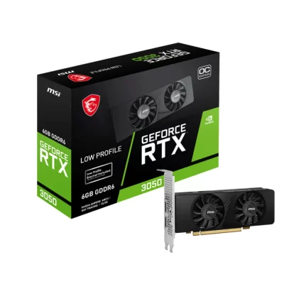 MSI GeForce RTX 3050 LP 6G OC – grafická karta s balením