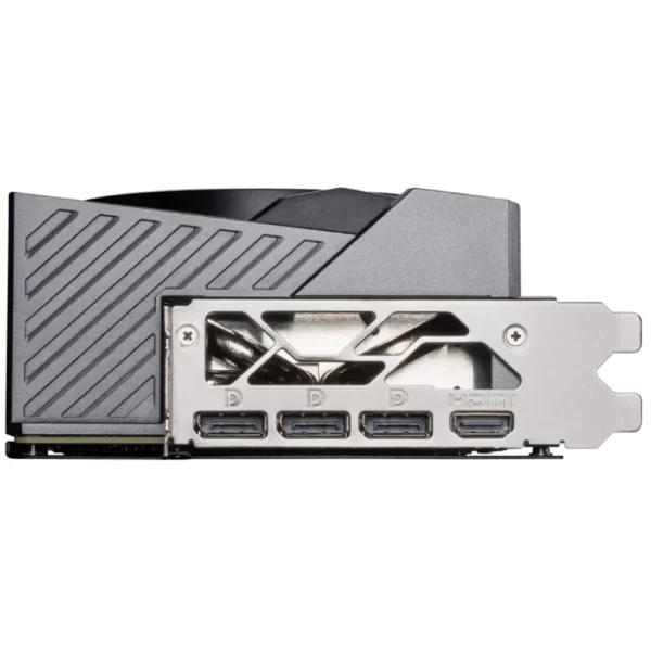 MSI GeForce RTX 5090 32G GAMING TRIO OC – Zadný panel s výstupmi: tri DisplayPorty a jeden HDMI port