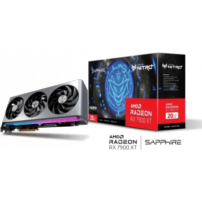 SAPPHIRE NITRO+ AMD Radeon RX 7900 XT Vapor-X 20GB – Grafická karta s balením a škatuľou