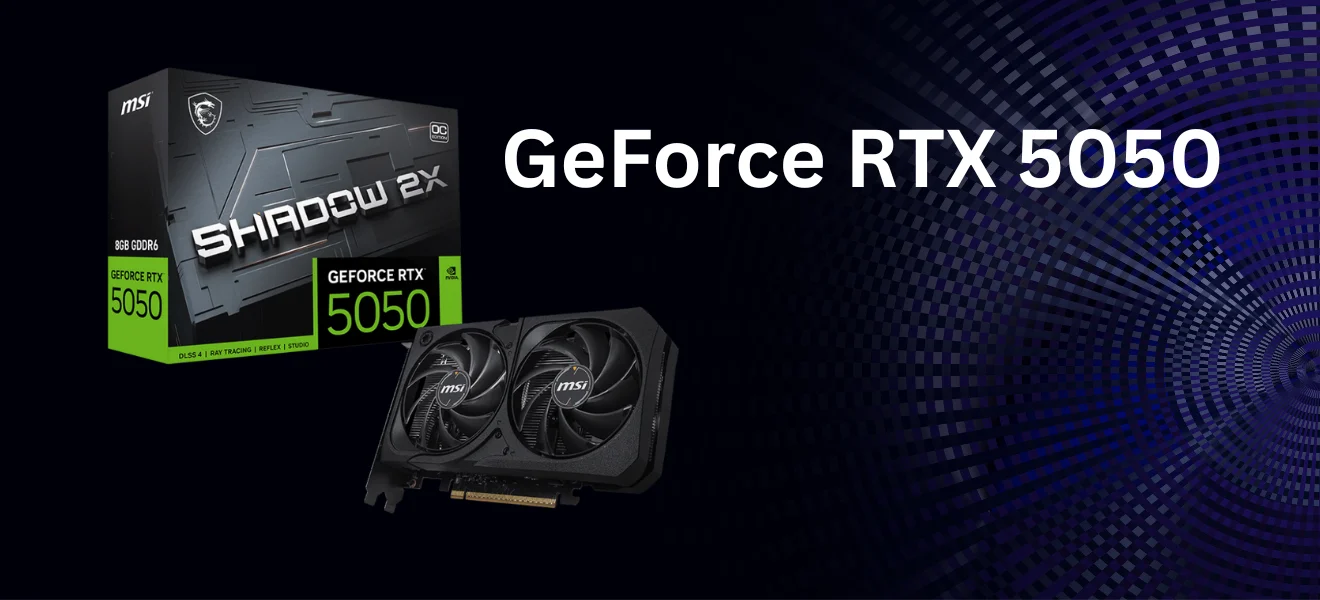 GeForce RTX 5050: huge but also small and handy graphics cards