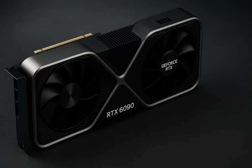 GeForce RTX 6090 Možný budoucí vzhled připravované grafické karty od NVIDIA