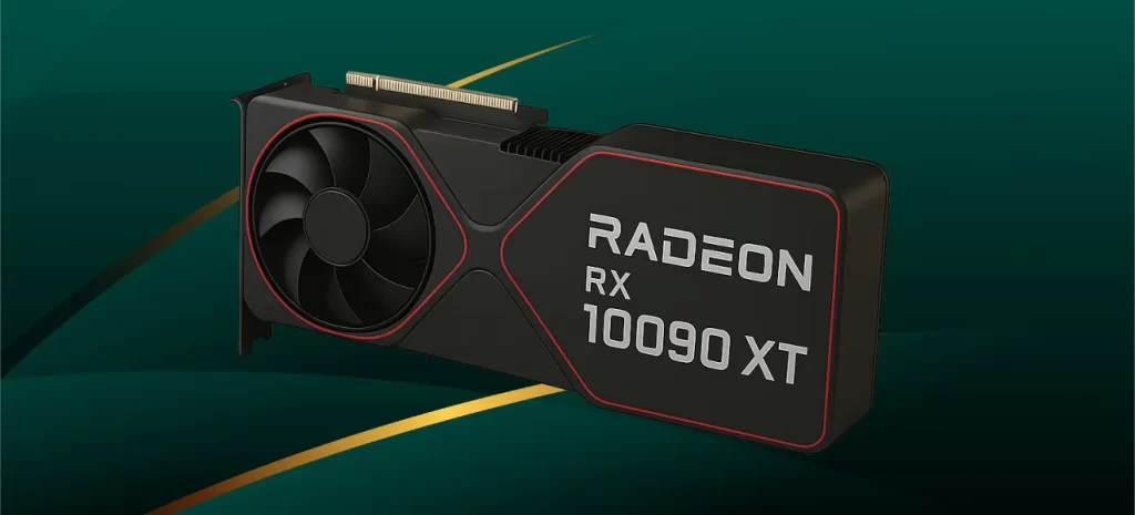 Radeon RX 10090 XT – konceptuálny dizajn tejto pripravovanej karty
