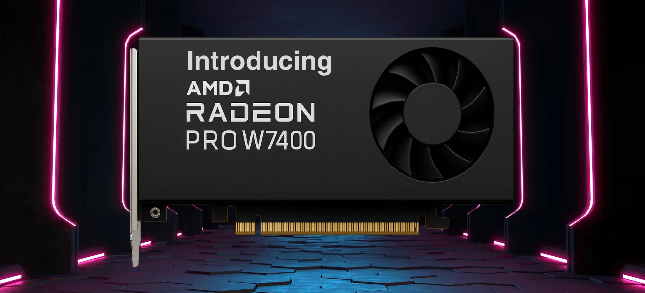 AMD Radeon PRO W7400 - Illustrative image