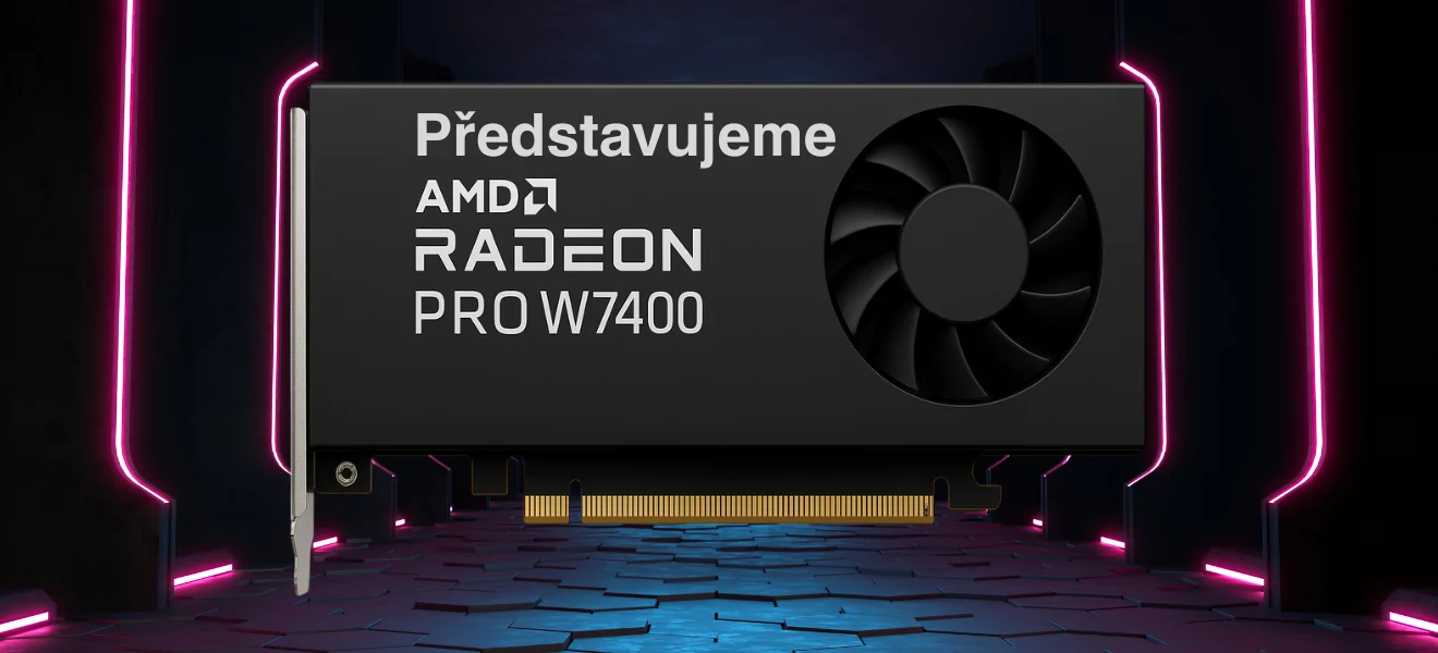 AMD Radeon PRO W7400 - Ilustrační obrázek