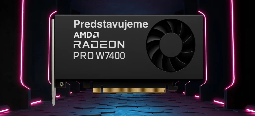 AMD Radeon PRO W7400 - Ilustračný obrázok
