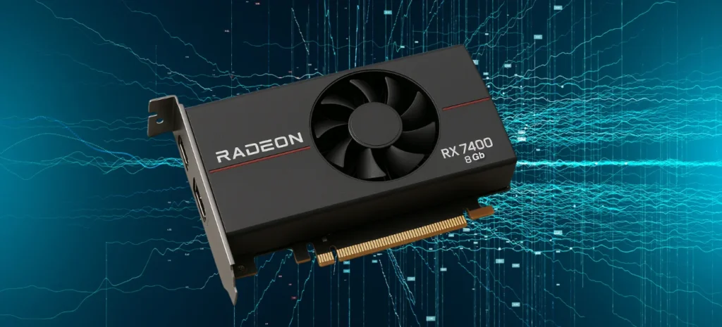AMD Radeon RX 7400 - Ilustračný obrázok