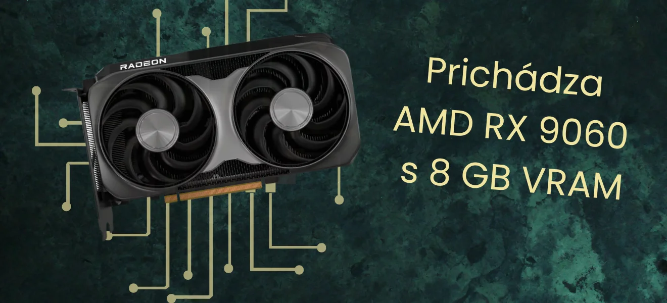 AMD Radeon RX 9060 non-XT ilustračný obrázok