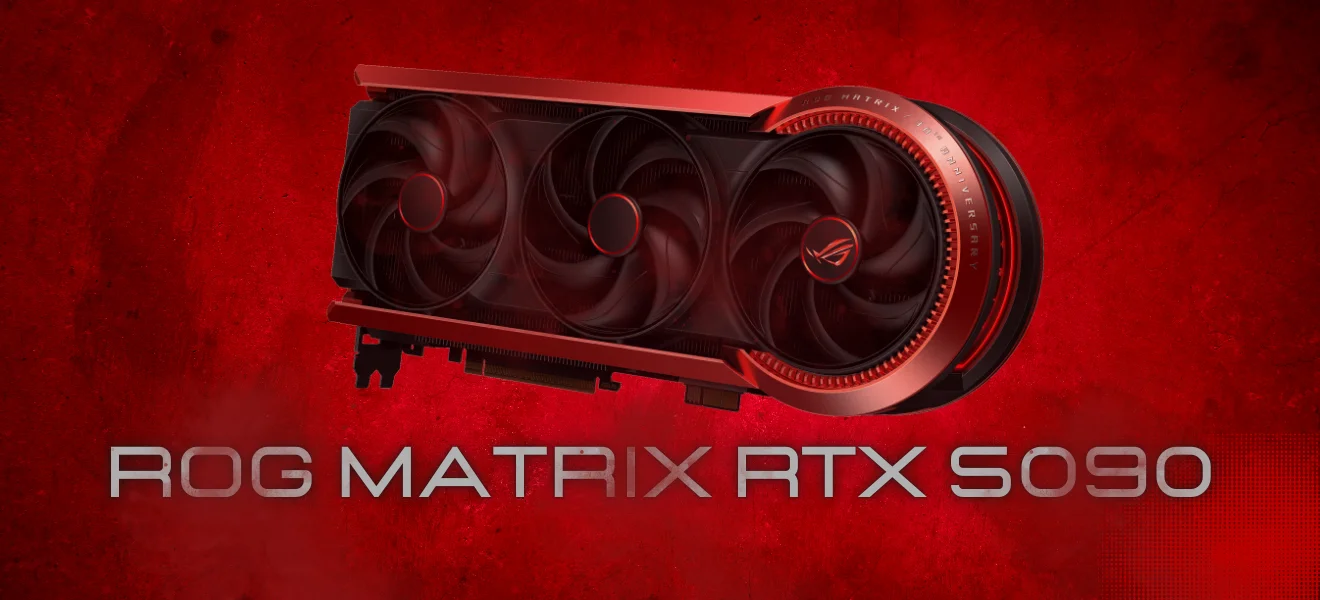 ASUS ROG Matrix GeForce RTX 5090 - Illustrative image