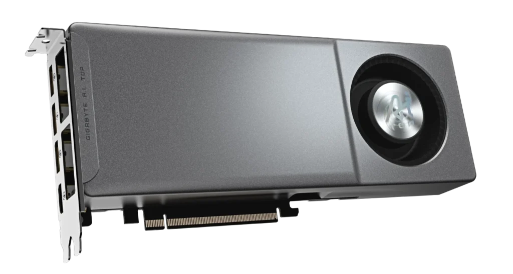 Zmíněná karta Radeon AI PRO R9700 od výrobce GIGABYTE