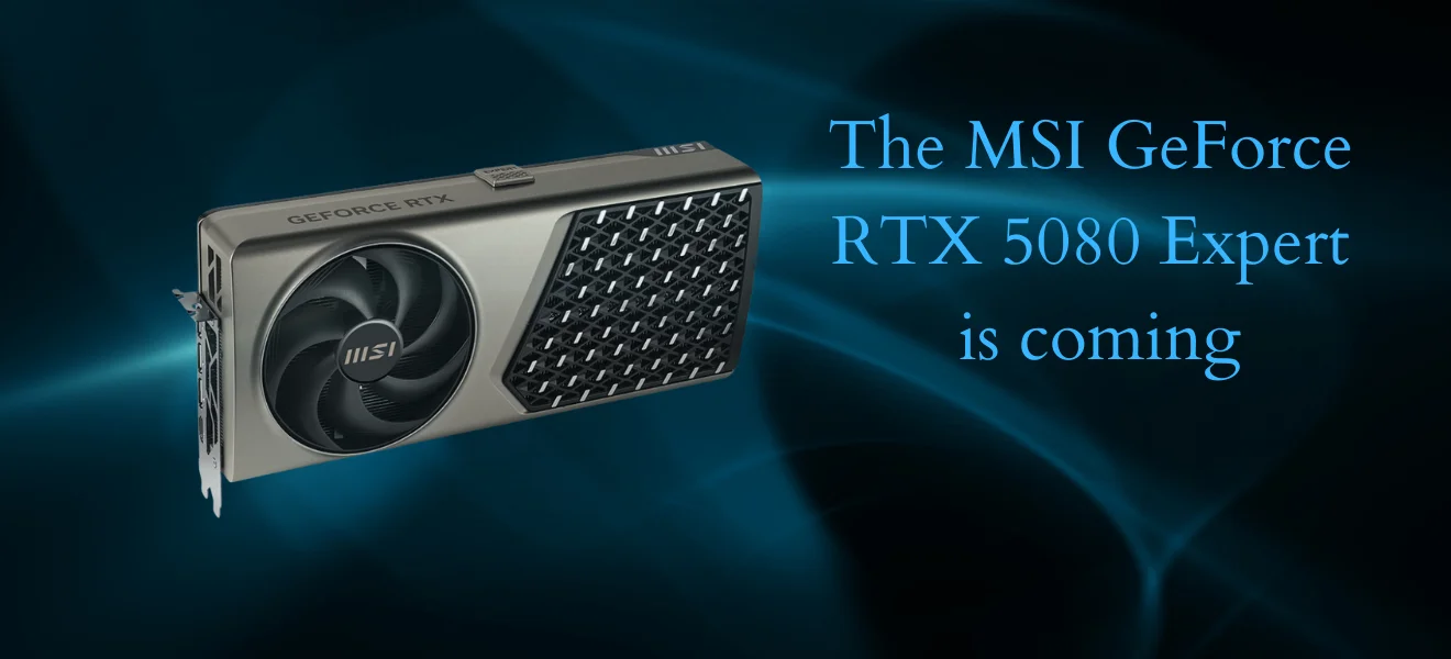 MSI GeForce RTX 5080 Expert illustrative image