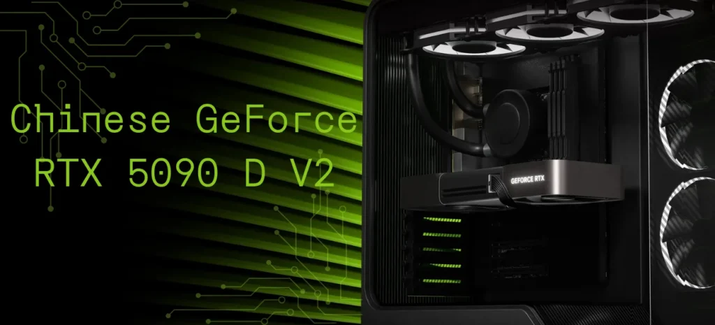 Nvidia GeForce RTX 5090 D V2 - Illustrative image