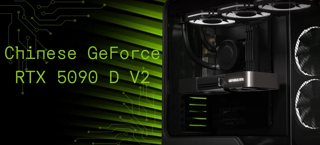 Nvidia GeForce RTX 5090 D V2 - Illustrative image