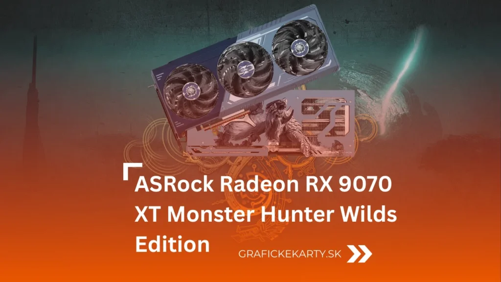 ASRock Radeon RX 9070 XT Monster Hunter Wilds Edition - ilustračný obrázok