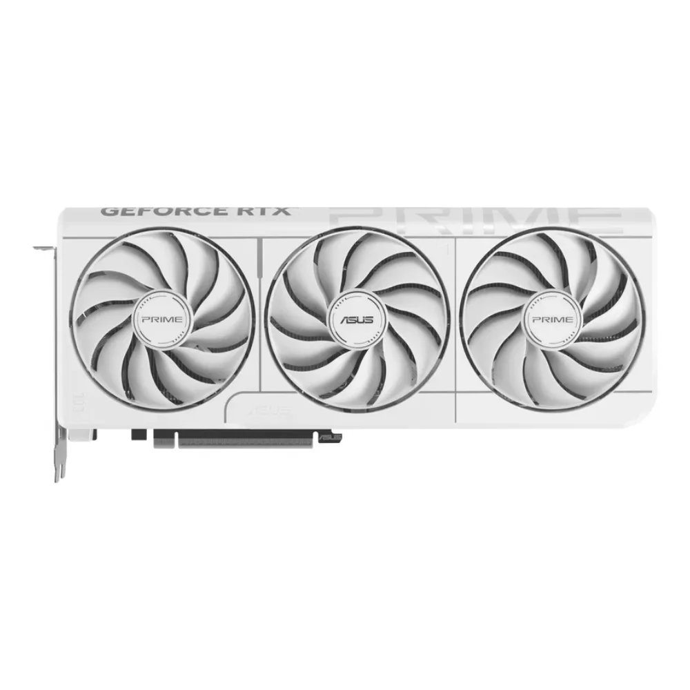 ASUS PRIME GeForce RTX 5070 12 GB OC WHITE - Pohľad na chladenie grafickej karty