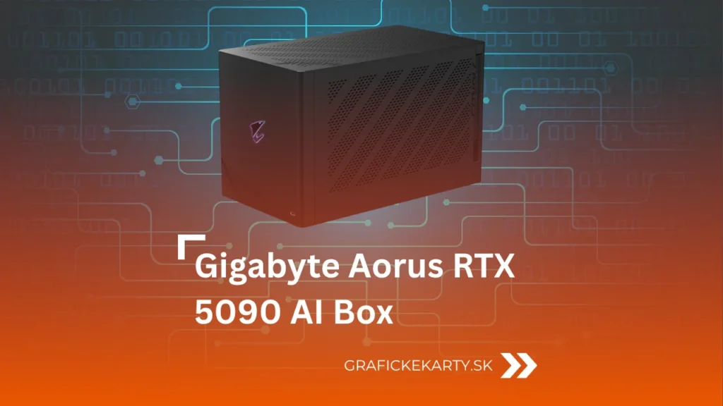 Aorus RTX 5090 AI Box - ilustračný obrázok