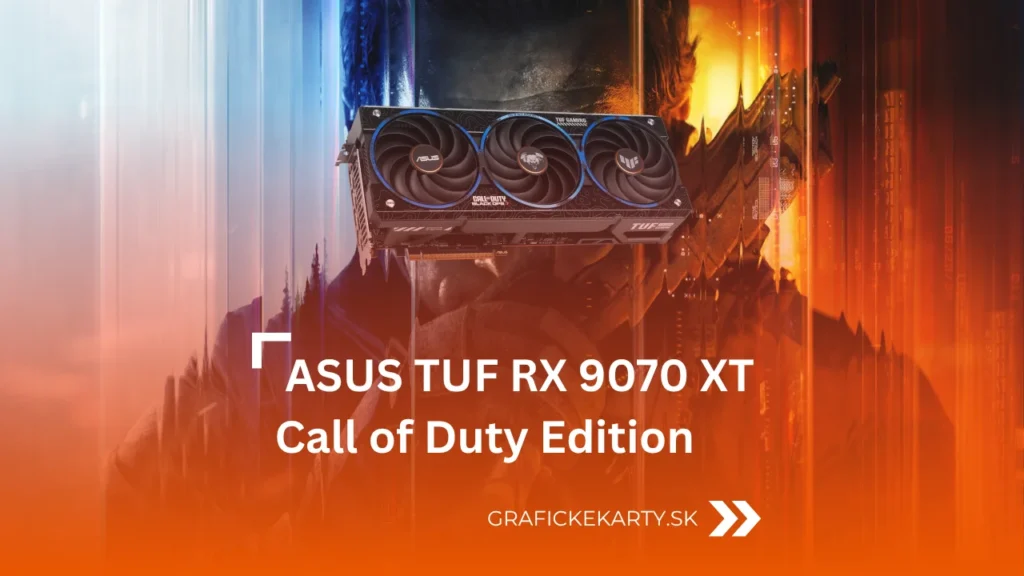 Asus Tuf RX 9070 XT Call of Duty Edition - Ilustračný obrázok