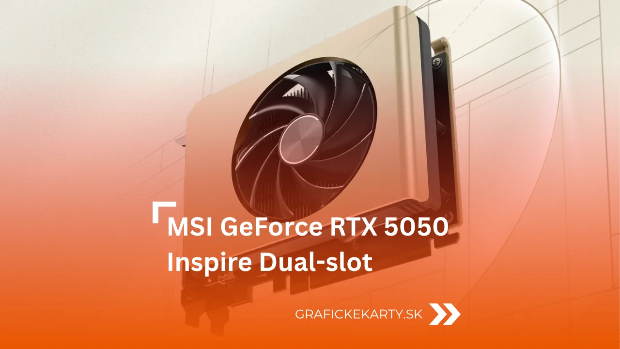 MSI RTX 5050 Inspire Dual-slot - illustrative image